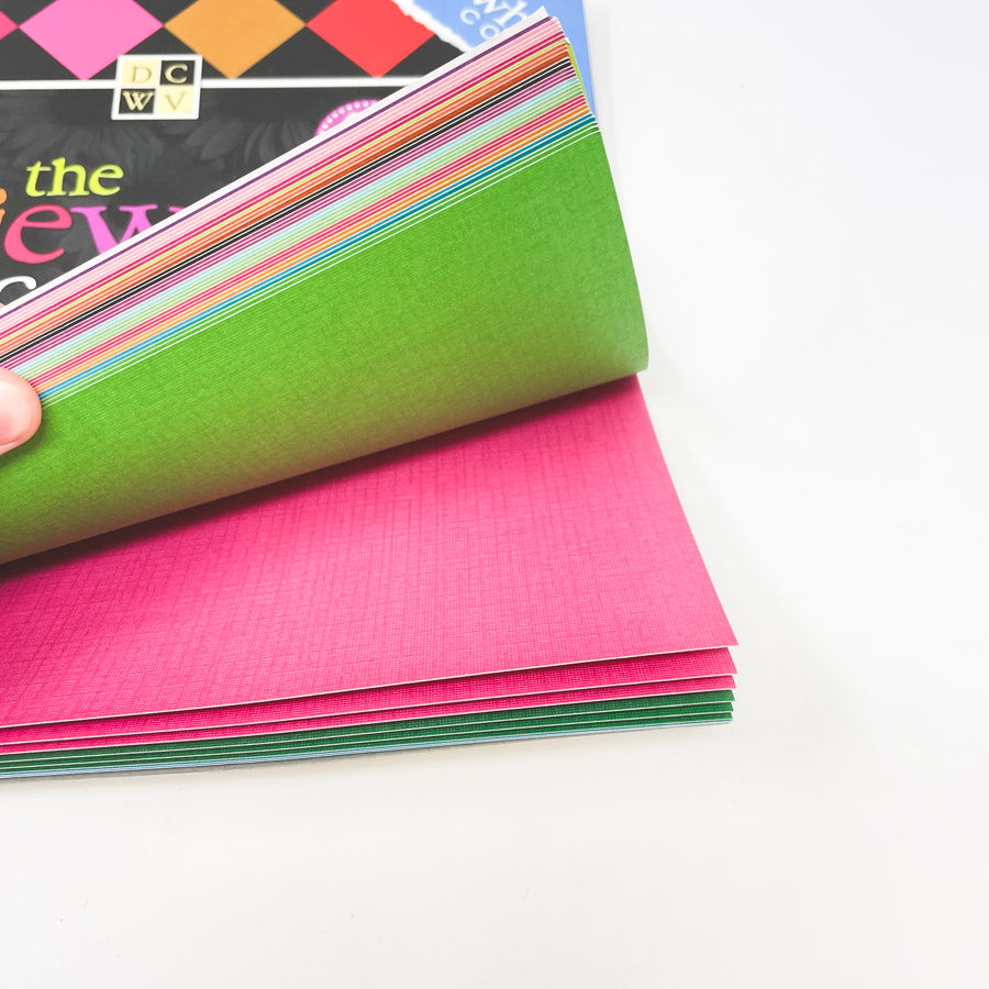 Jewel Colored Textured Cardstock Stack 12 x 12
