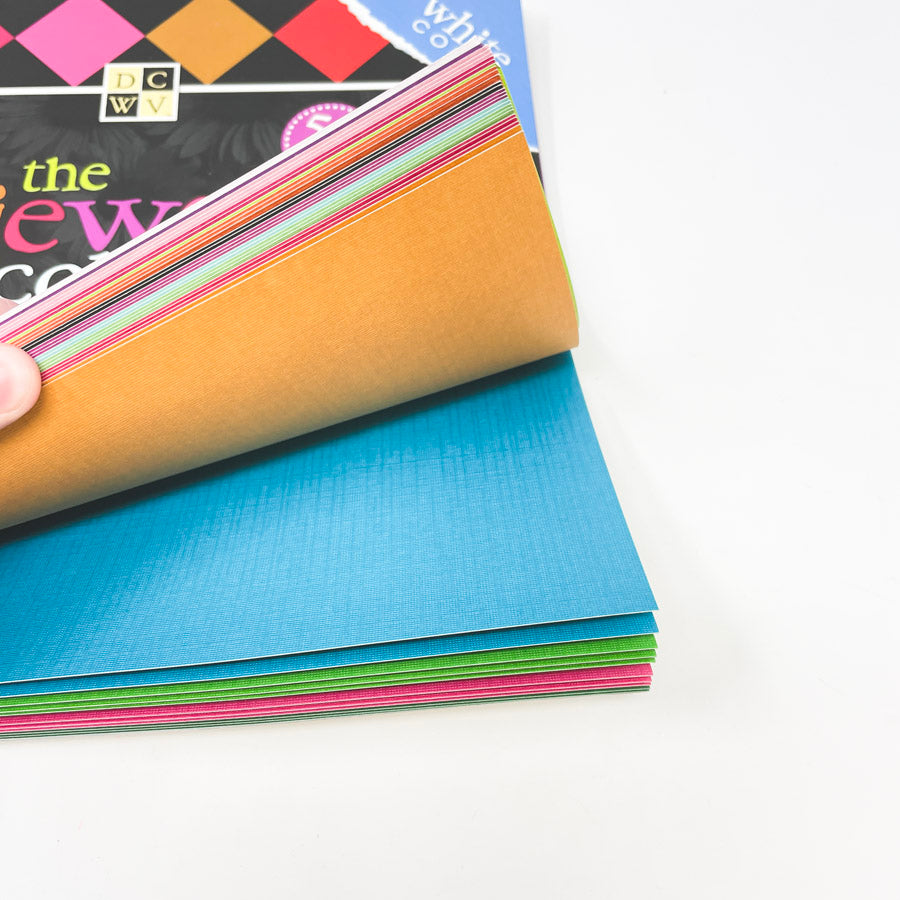 Jewel Colored Textured Cardstock Stack 12 x 12