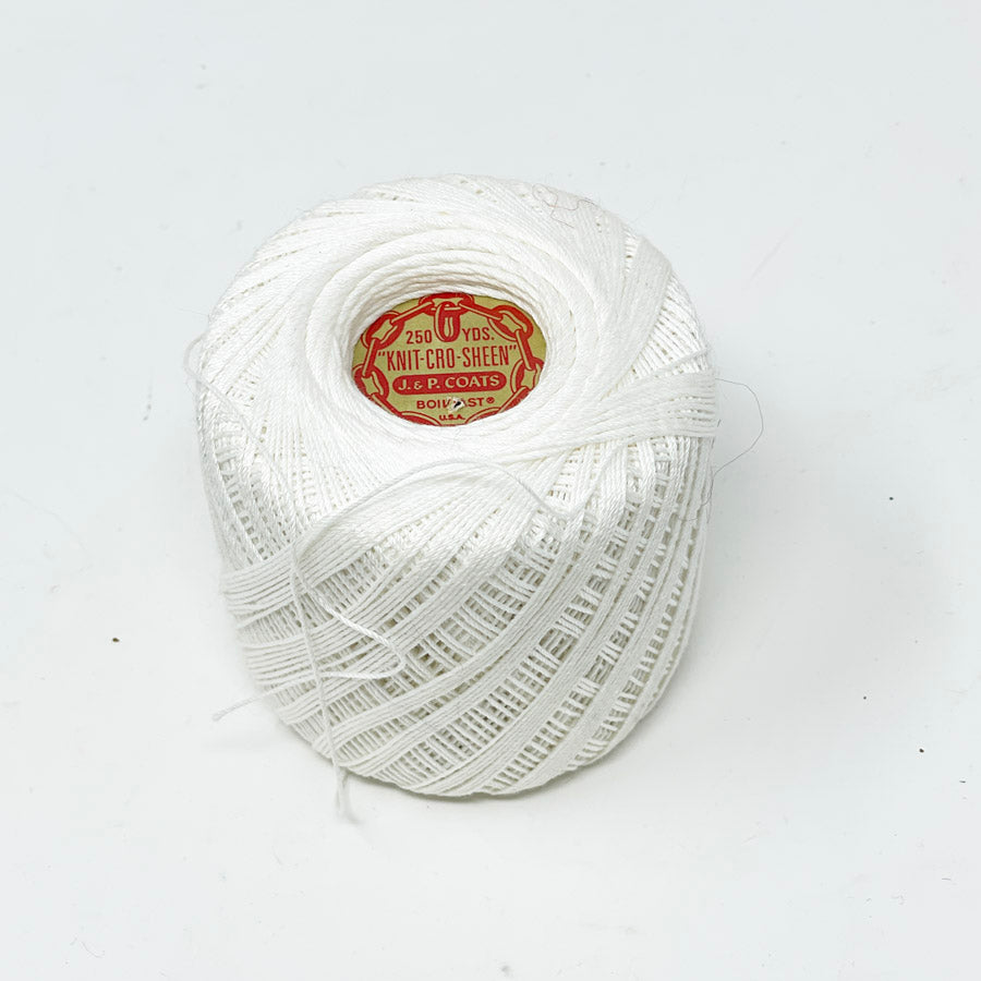J & P Coats Knit-Cro-Sheen Thread