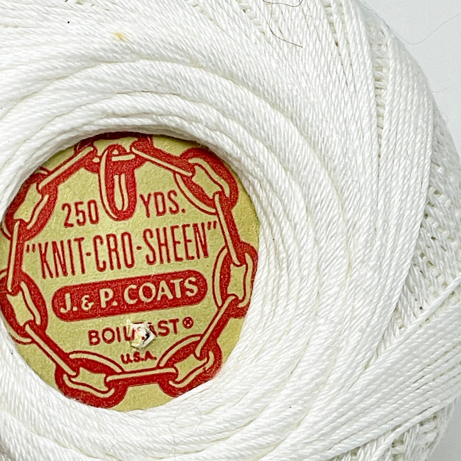J & P Coats Knit-Cro-Sheen Thread