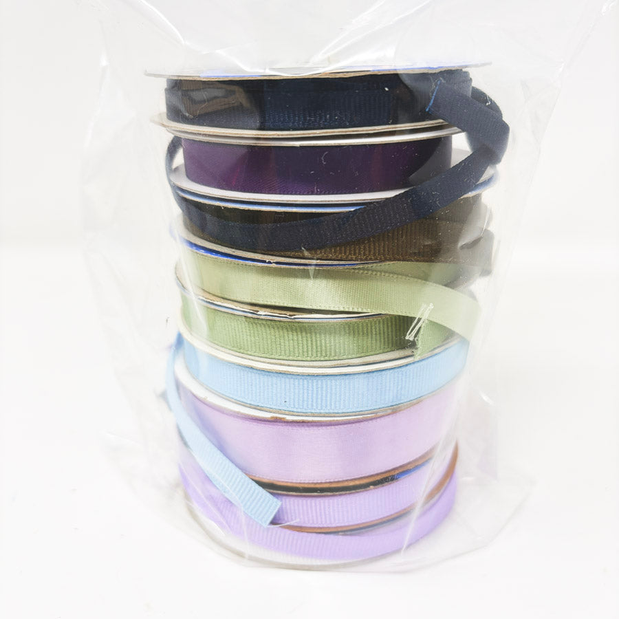 Purple-Blue-Green Ribbon Tower