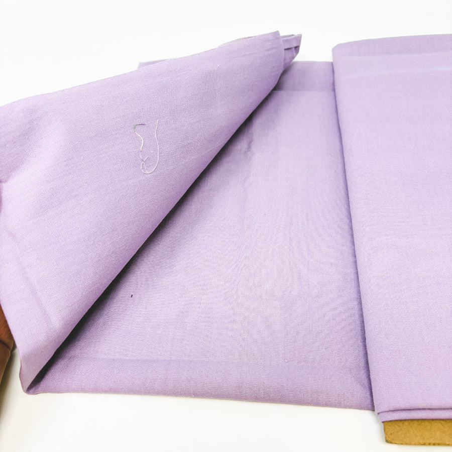 Appx 1 yd - Lavender Cotton Fabric