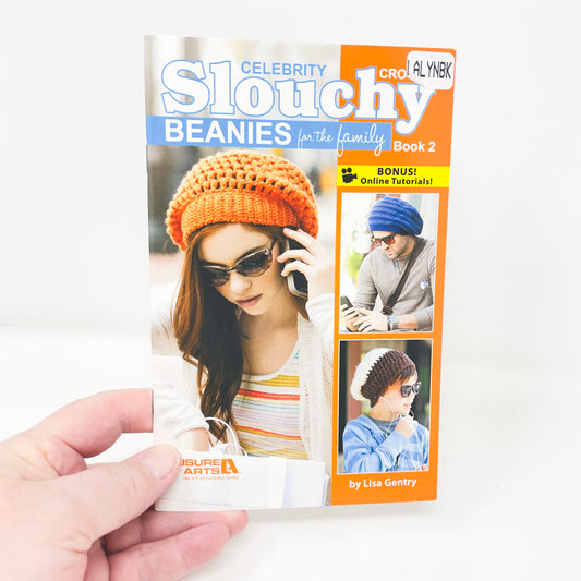 "Crochet Celebrity Slouchy Beanies" by Leisure Arts