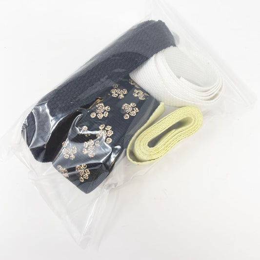 Cotton Strapping Bundle - Black Paw Print