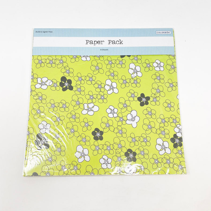 Colorbok Greens 12 x 12 Paper Pack