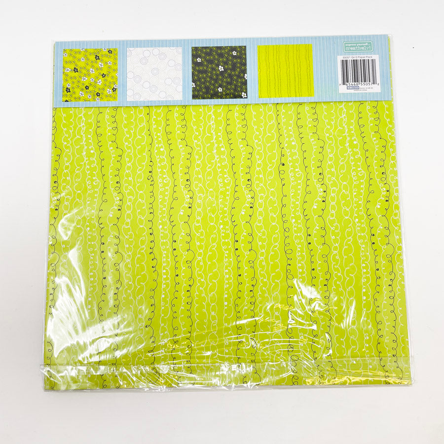 Colorbok Greens 12 x 12 Paper Pack