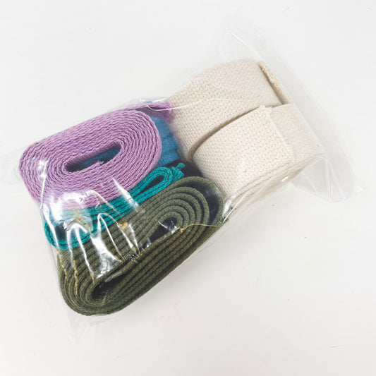 Cotton Strapping Bundle - Purple/Green/Blue