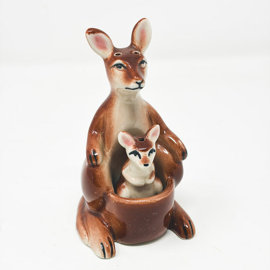 Kangaroo and Joey Salt & Pepper Shaker Set