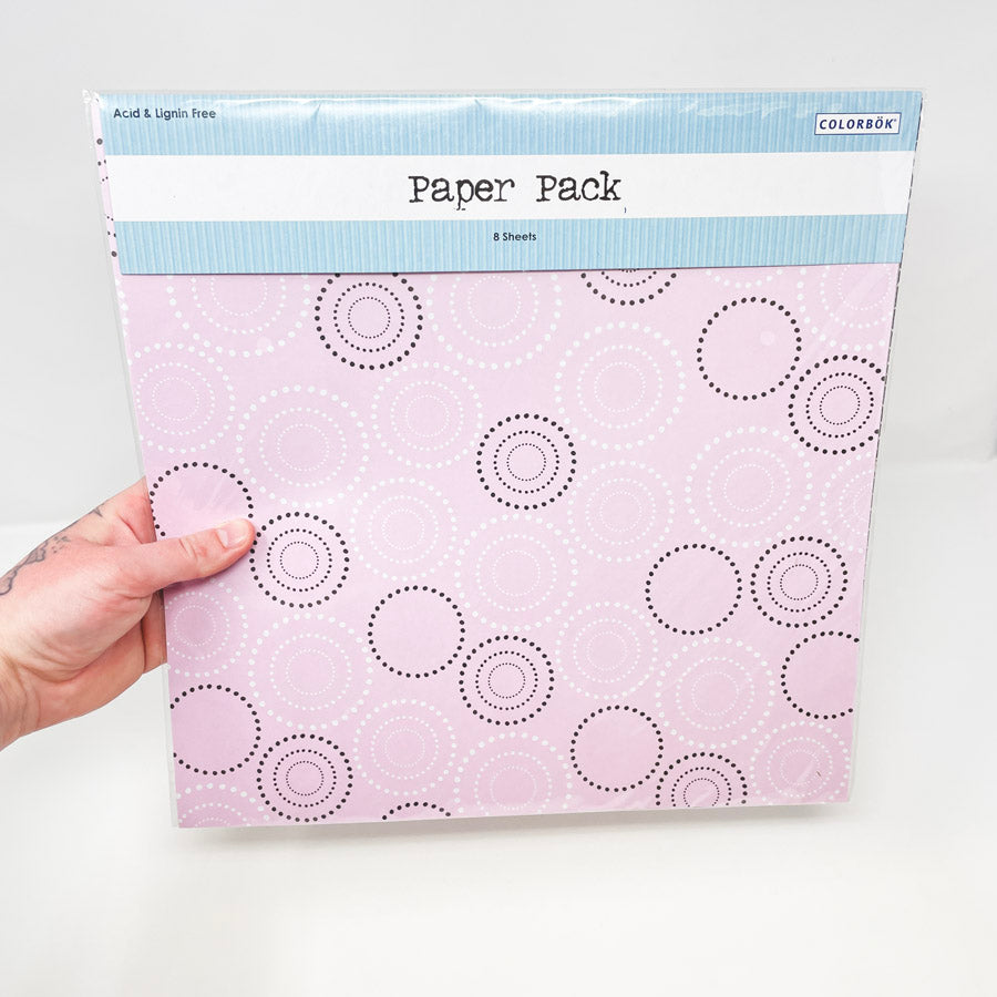 Colorbok Pinks 12 x 12 Paper Pack