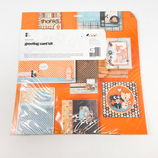 Max & Whiskers Greeting Card Kit