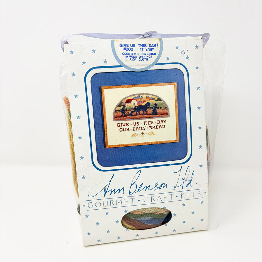 Give Us This Day – Ann Benson Ltd. Counted Cross Stitch Kit