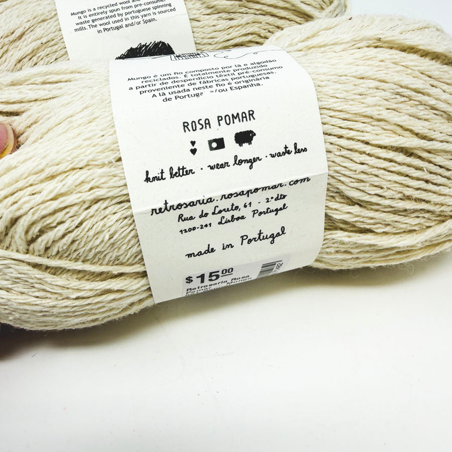 Retrosaria Rosa Pomar Yarn - Natural (1)