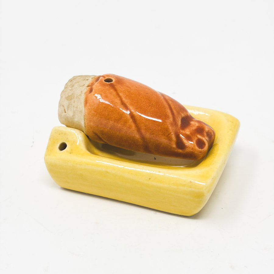 Vintage Cigar and Ashtray Salt & Pepper Shaker Set