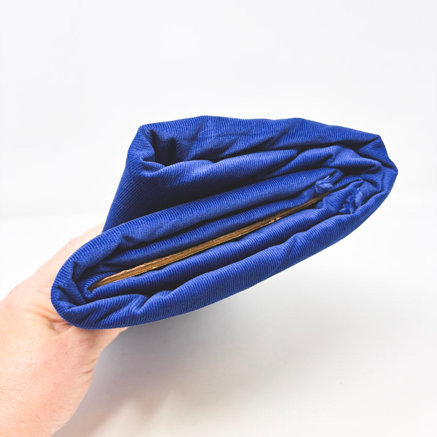 Appx 5 yd - Royal Blue Lightweight Corduroy Fabric