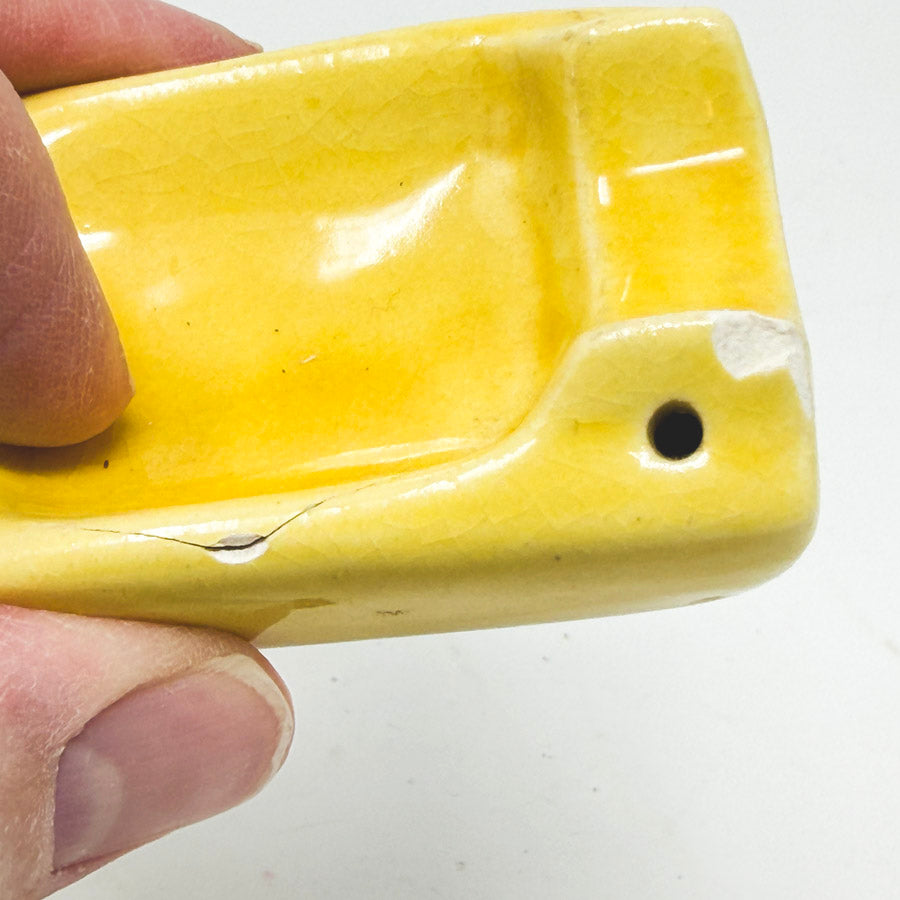 Vintage Cigar and Ashtray Salt & Pepper Shaker Set