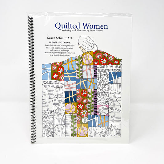 Quilted Women Coloring Book