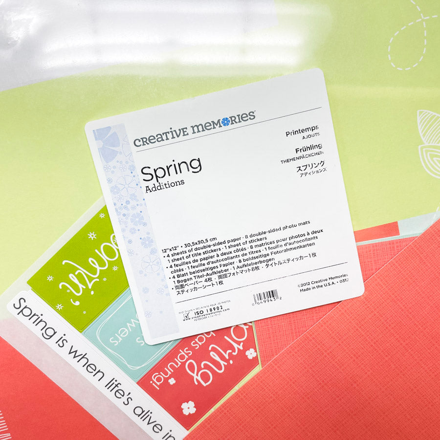 Creative Memories Spring Additions Pack