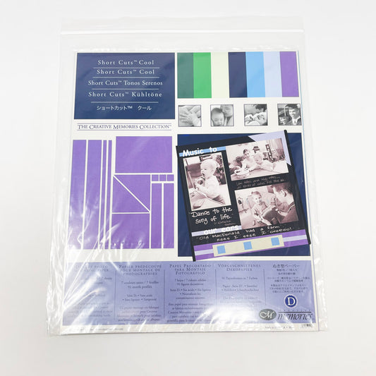 Creative Memories Short Cuts Cool Die Cut Photo Mounting Paper