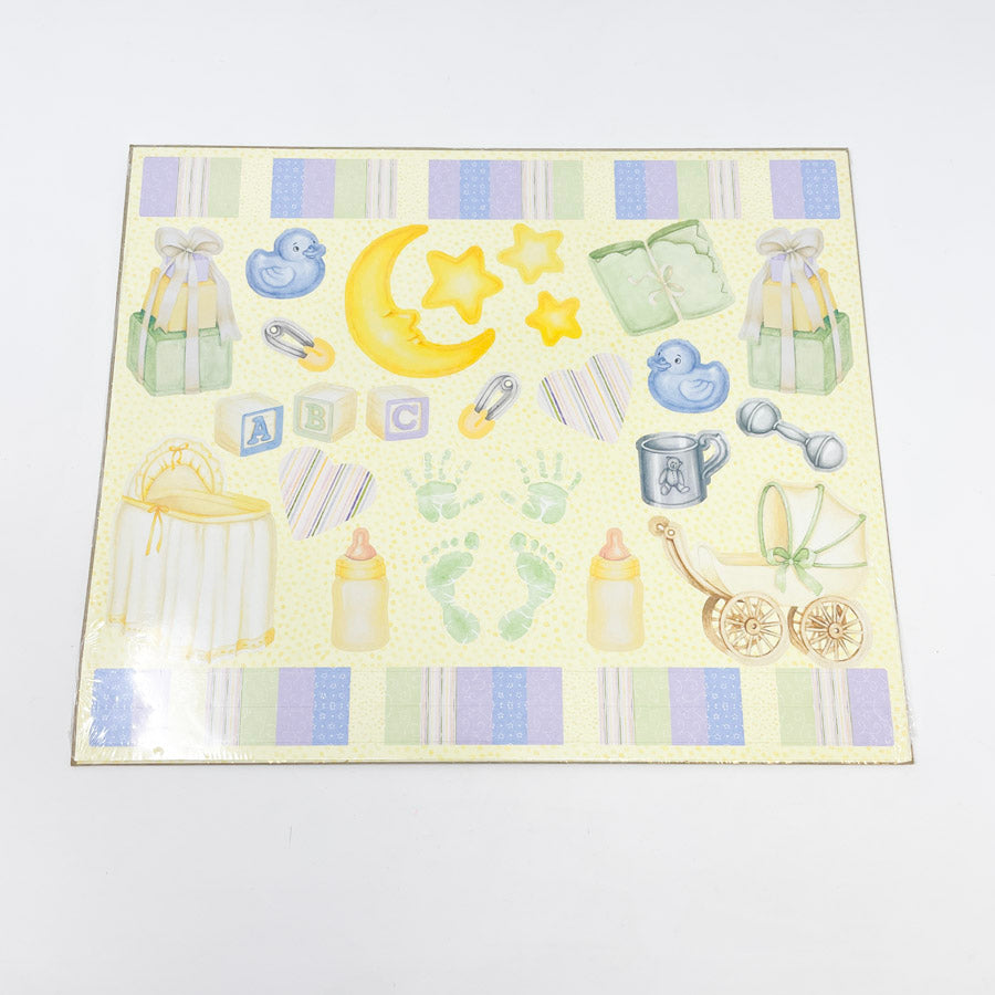 Creative Memories Done with One Baby Die Cut Shapes