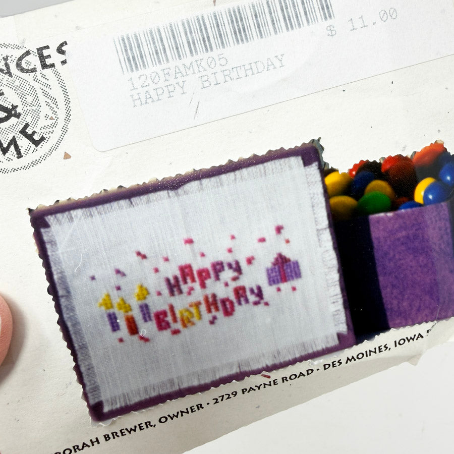 Happy Birthday – Frances & Me Cross Stitch Box Kit