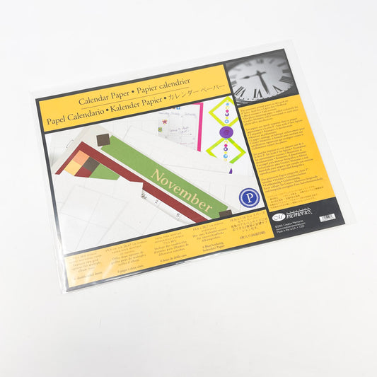 Creative Memories Calendar Paper