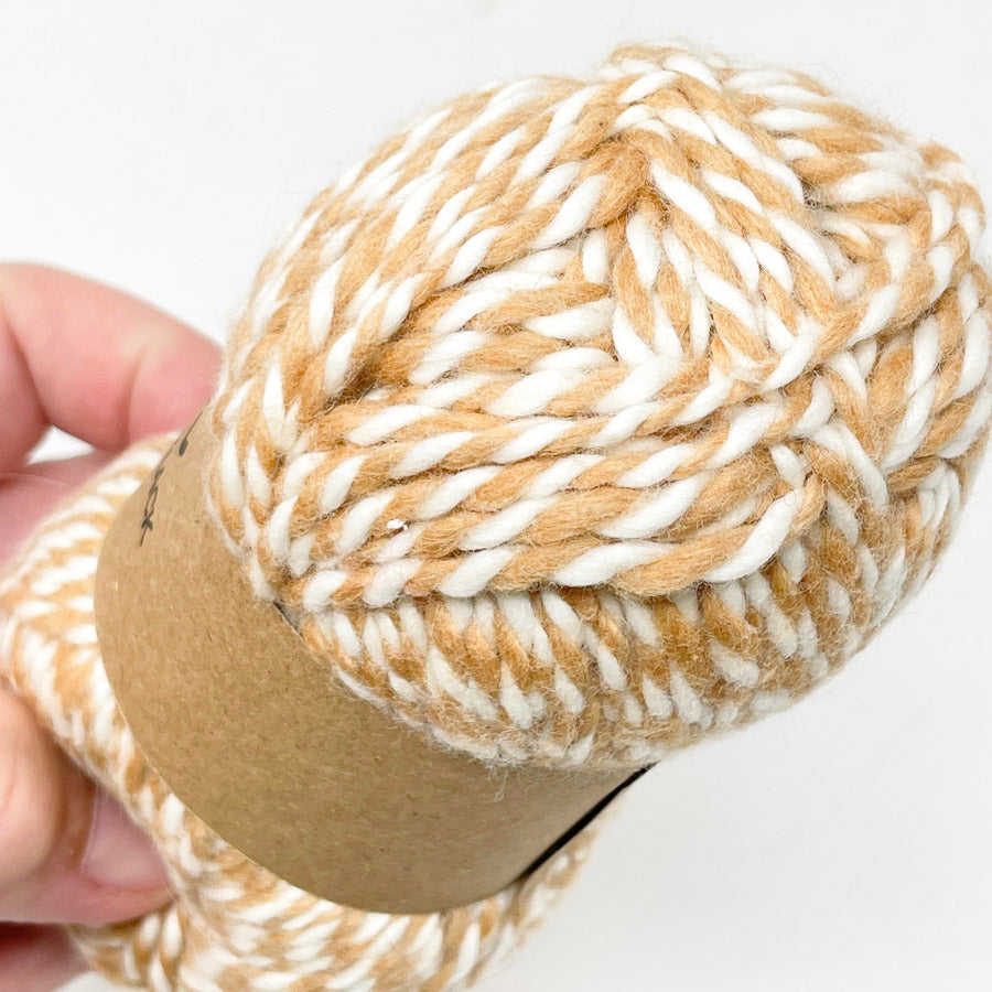 Small Cotton Yarn - Tan/White