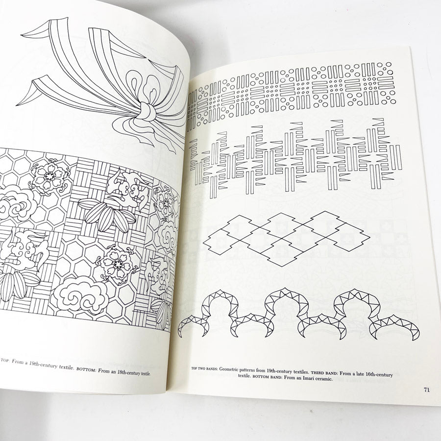 Traditional Japanese Design Motifs Book