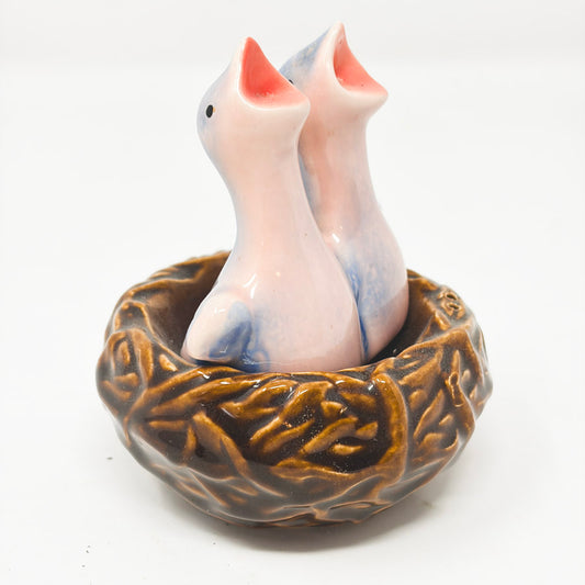 Vintage Vallona Star Baby Bird Salt & Pepper Shaker Set
