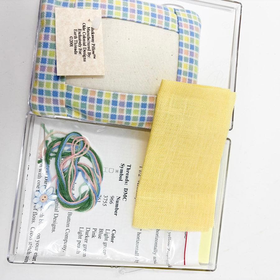 Baby Asleep Door Hanger Cross Stitch Kit