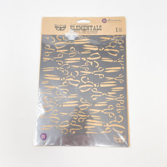 Finnabair Elementals Stencil