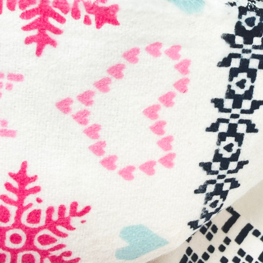 Appx 3 Yds 8-Bit Flannel Fabric