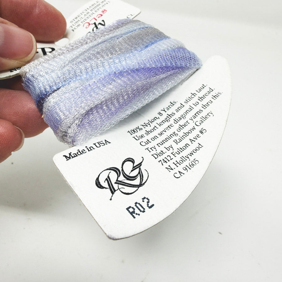 Rainbow Gallery Stretchable Tubular Ribbon for Needlework