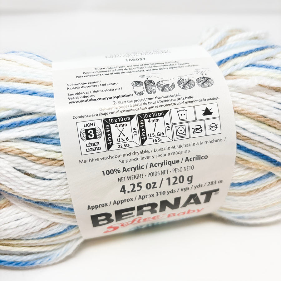Bernat Softee Baby Yarn - Little Boy Blue
