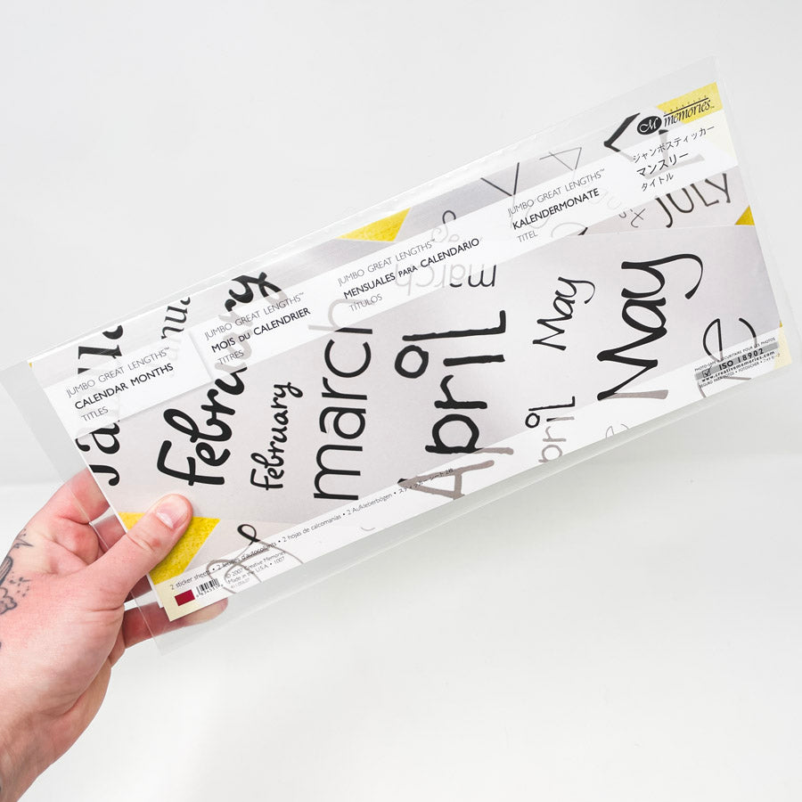 Creative Memories Calendar Titles