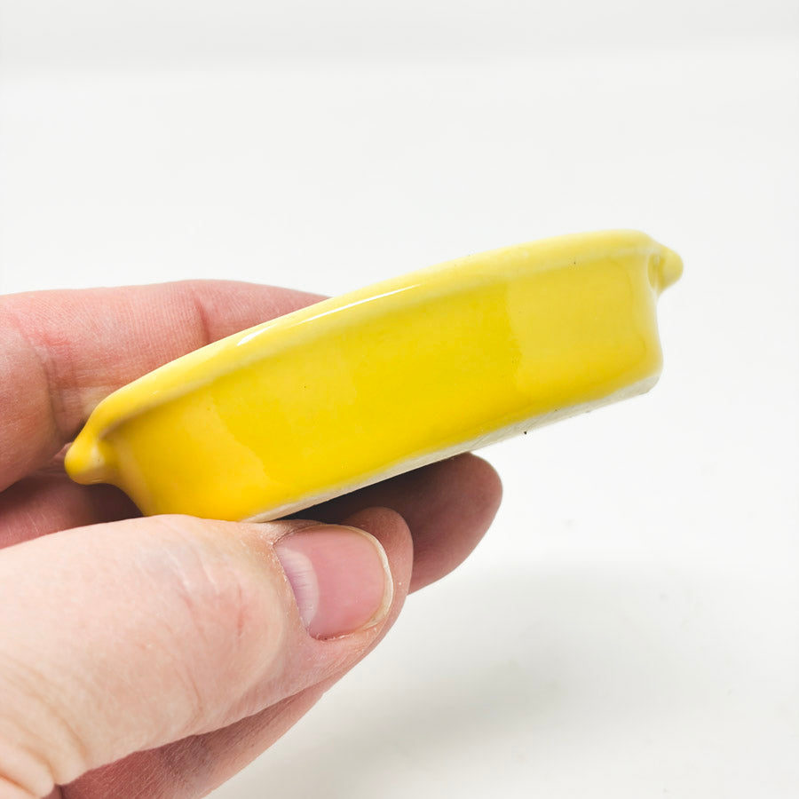 Vintage Roast Turkey on Dish Salt & Pepper Shaker Set