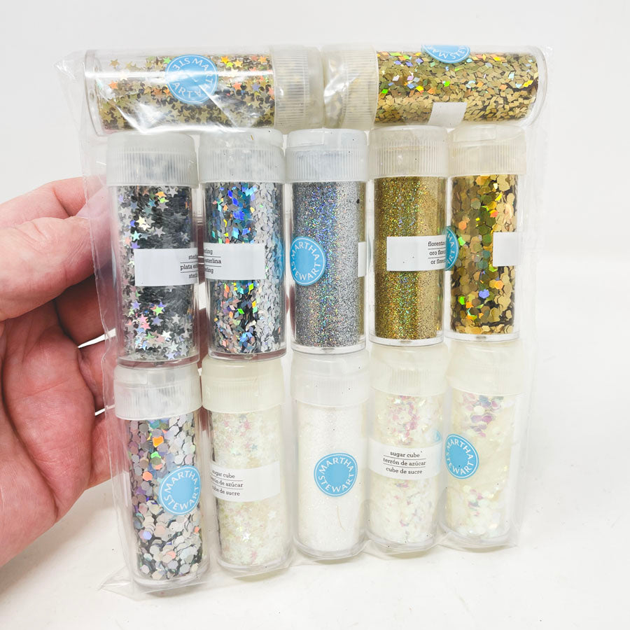 Martha Stewart Glitter Bundle (12)