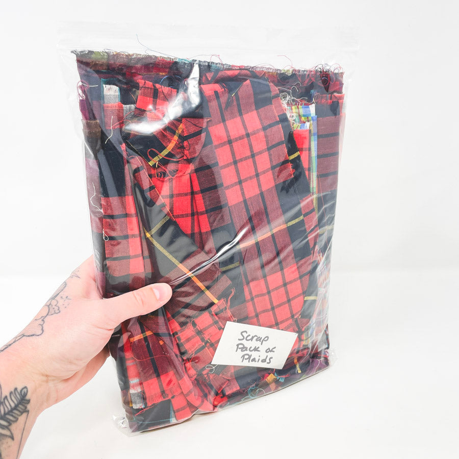 Moody Madras – Vintage Fabric Scrap Pack