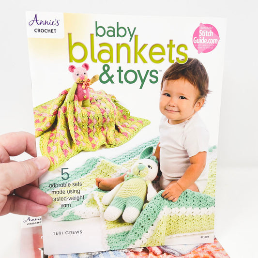 "Baby Blankets & Toys" Crochet Booklet by Annie's Crochet