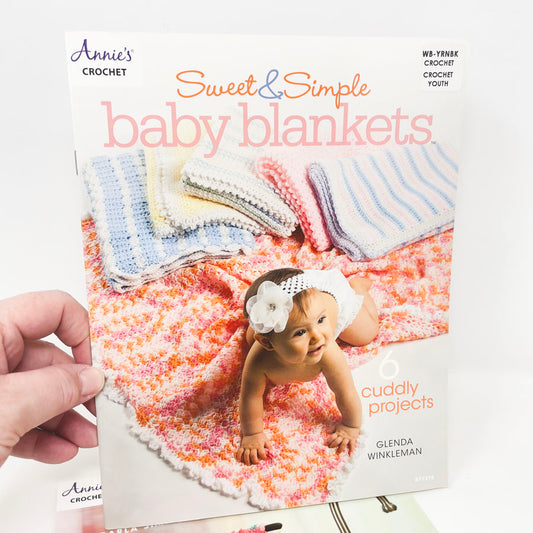 "Sweet & Simple Baby Blankets" Crochet Booklet by Annie's Crochet