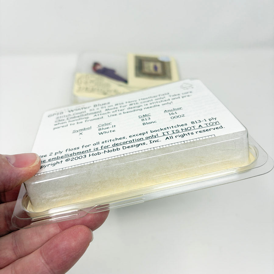 Cross Stitch Pattern with Embellishment – Hob Nobb Designs by Kam