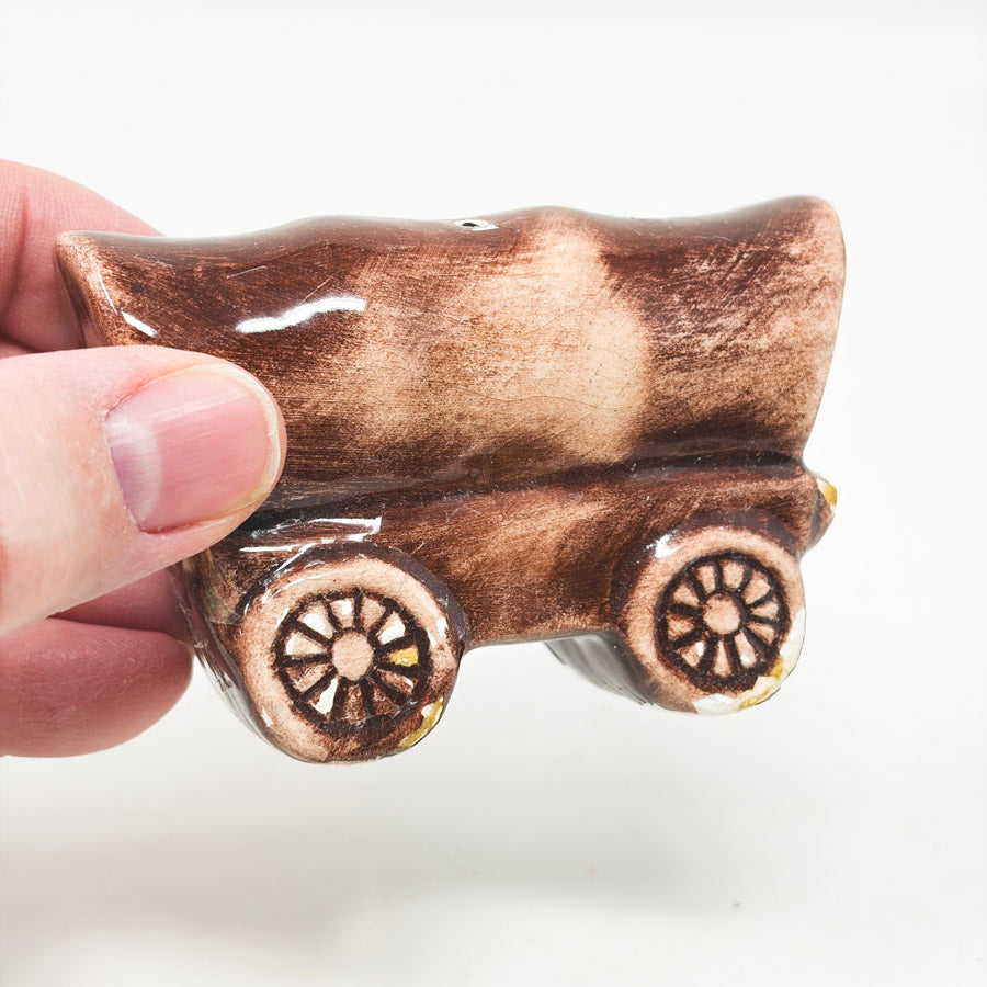 Vintage Ox Wagon Salt & Pepper Shaker Set
