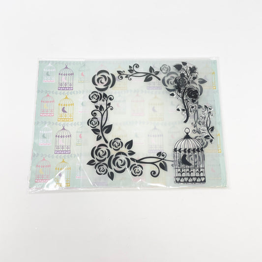 Cardmaking & Papercraft Birdcage Stamp and Paper Set