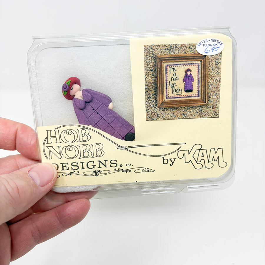 Cross Stitch Pattern with Embellishment – Hob Nobb Designs by Kam