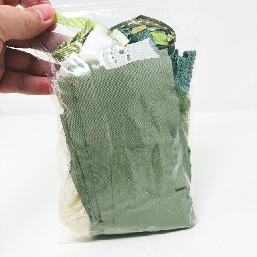 Sweet Greens Ribbon Remnants Bundle