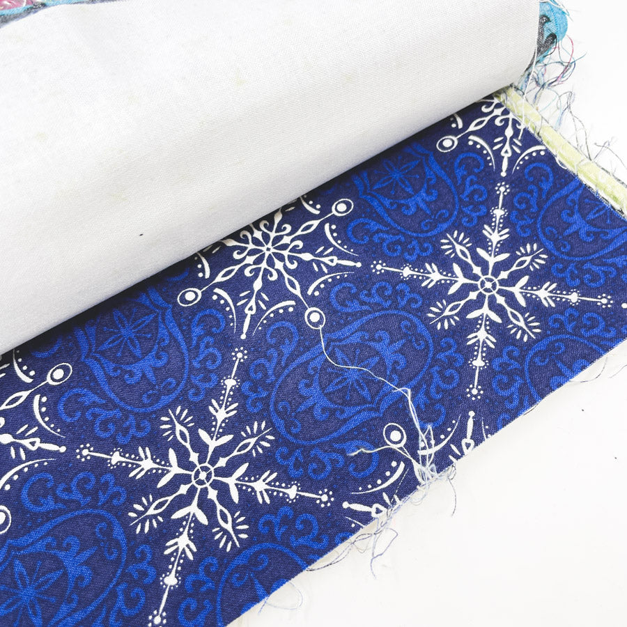 Shimmering Frost Stack Fabric Squares