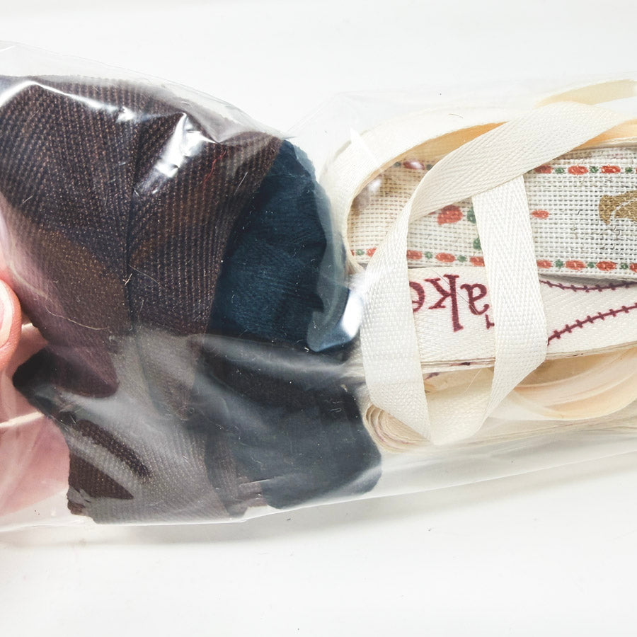 Twill & Ribbon Remnants Bundle