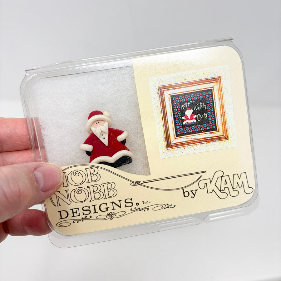 Cross Stitch Pattern with Embellishment – Hob Nobb Designs by Kam