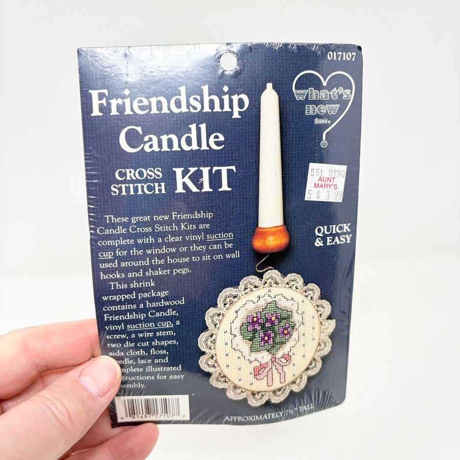 Friendship Candle Cross Stitch Kit