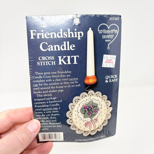 Friendship Candle Cross Stitch Kit