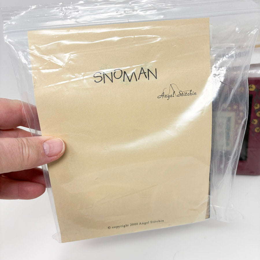 Framed Angel Stitchin' Cross Stitch Kits